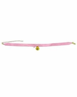 Best reviews of 🎉 Pink Velvet Bow Bell Choker Necklace ✨ -Playboy Shop 03791456 b