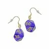 Top 10 🤩 Purple Dice Dangle Earrings - 18 Gauge 💯 -Playboy Shop 03791563 a