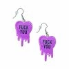 Cheap β€οΈ Fuck You Melting Heart Dangle Earrings - 18 Gauge π 1 Cheap β€οΈ Fuck You Melting Heart Dangle Earrings - 18 Gauge π -Playboy Shop 03791597 a