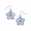 Best deal 🔥 Holographic Flower Dangle Earrings - 18 Gauge 🌟 -Playboy Shop 03791654 a