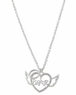 Promo 💯 Bratz CZ Heart Angel Wings Necklace 🔥