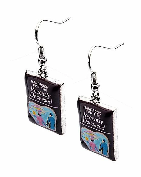 Coupon π Recently Deceased Beetlejuice Dangle Earrings - 22 Gauge π 4 Coupon π Recently Deceased Beetlejuice Dangle Earrings - 22 Gauge π - Image 2