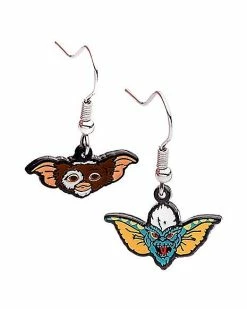 Best deal 🤩 Gizmo and Stripe Gremlins Dangle Earrings - 22 Gauge 🥰