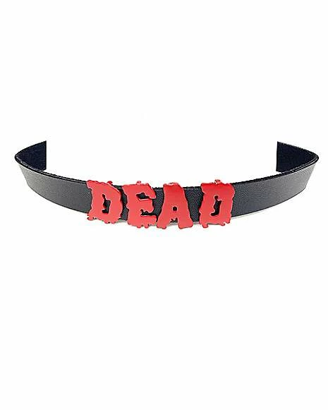 Hot Sale π Black and Red Dead Drip Choker Necklace π 4 Hot Sale π Black and Red Dead Drip Choker Necklace π - Image 2