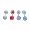 Cheapest π Multi-Pack Blue and White Barbells 4 Pack - 14 Gauge π 1 Cheapest π Multi-Pack Blue and White Barbells 4 Pack - 14 Gauge π -Playboy Shop 03801180 a