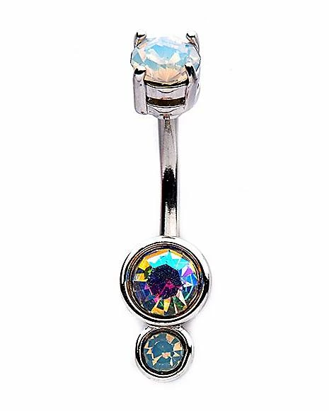 Best reviews of π CZ White Faux Opal Belly Ring - 14 Gauge β€οΈ 3 Best reviews of π CZ White Faux Opal Belly Ring - 14 Gauge β€οΈ