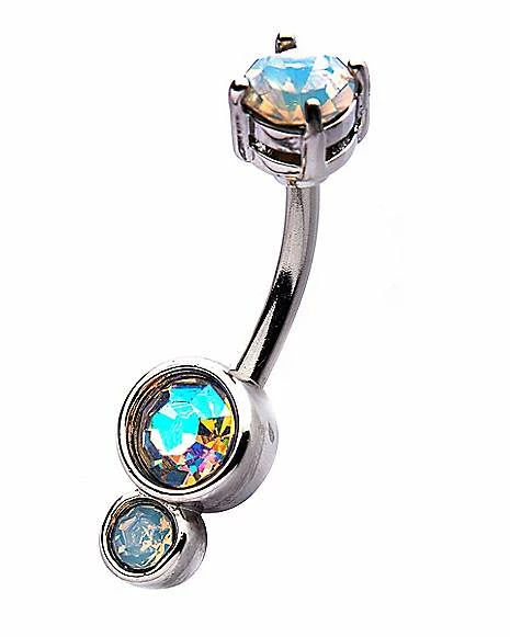 Best reviews of π CZ White Faux Opal Belly Ring - 14 Gauge β€οΈ 4 Best reviews of π CZ White Faux Opal Belly Ring - 14 Gauge β€οΈ - Image 2
