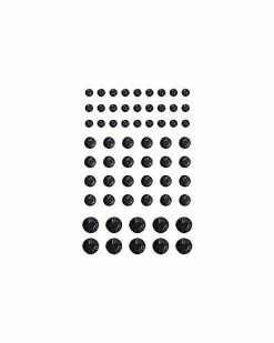 Hot Sale 🎉 Multi-Pack Black Stick On Nose Gems - 61 Pack 🥰