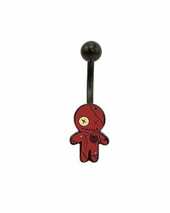 Wholesale 🧨 Voodoo Doll Belly Ring - 14 Gauge 🛒