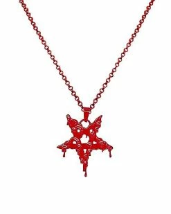 Best deal 🛒 Drip Pentagram Necklace 🧨