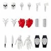 Top 10 😍 Multi-Pack Assorted Gothic Earrings - 9 Pack 🤩 -Playboy Shop 03804952 a
