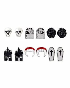 Wholesale ❤️ Multi-Pack Assorted Horror Earrings - 6 Pack 😉