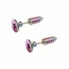 Discount ✨ Anodized Screw Fake Taper Earrings - 16 Gauge ❤️ -Playboy Shop 03805462 a