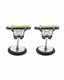 Cheap 😀 DoodleBob Fake Plugs 18 Gauge - SpongeBob SquarePants ❤️ -Playboy Shop 03806007 c