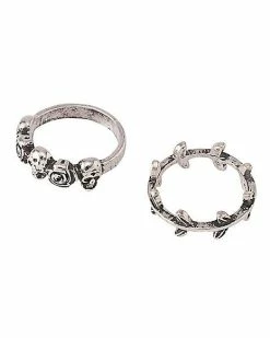 Cheapest π Multi-Pack Skull Stone and Rose Rings - 5 Pack π 8 Cheapest π Multi-Pack Skull Stone and Rose Rings - 5 Pack π -Playboy Shop 03806759 c