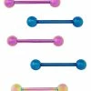 Cheapest π₯° Multi-Pack Pink Blue and Yellow Barbells 5 Pack - 14 Gauge π€© 1 Cheapest π₯° Multi-Pack Pink Blue and Yellow Barbells 5 Pack - 14 Gauge π€© -Playboy Shop 03807633 a