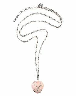 Cheapest β¨ Rose Quartz Cage Stone Heart Chain Necklace π₯ 7 Cheapest β¨ Rose Quartz Cage Stone Heart Chain Necklace π₯ -Playboy Shop 03813615 c