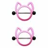 Top 10 👍 Pink Cat Nipple Shields - 14 Gauge 🎉 -Playboy Shop 03814837 a