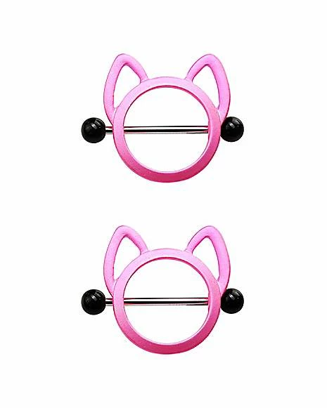 Top 10 π Pink Cat Nipple Shields - 14 Gauge π 3 Top 10 π Pink Cat Nipple Shields - 14 Gauge π