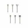 Outlet 🤩 Multi-Pack Black CZ Titanium Bone Nose Rings 6 Pack - 20 Gauge 🔥 -Playboy Shop 03814852 a