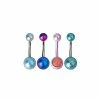 Top 10 🧨 Multi-Pack Blue Crackle and Pink Belly Rings 4 Pack - 14 Gauge ❤️ -Playboy Shop 03816196 a