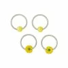 Coupon π Multi-Pack Daisy and Yellow Captive Bead Rings 4 Pack - 18 Gauge π 1 Coupon π Multi-Pack Daisy and Yellow Captive Bead Rings 4 Pack - 18 Gauge π -Playboy Shop 03816659 a