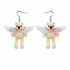 Brand new โ๏ธ Angel Bear Bow Dangle Earrings - 18 Gauge โค๏ธ 1 Brand new โ๏ธ Angel Bear Bow Dangle Earrings - 18 Gauge โค๏ธ -Playboy Shop 03817087 a