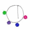 Budget 😀 Colored D20 Chain Choker Necklace 🎉 -Playboy Shop 03817251 a
