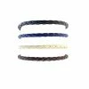Cheap 🎁 Multi-Pack Blue and White Braided Bracelets - 4 Pack 😉 -Playboy Shop 03817665 a