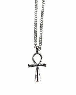 Top 10 😀 Silvertone Ankh Pendant Necklace 🔔