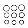 Coupon 🌟 Multi-Pack Black Hoop Rings 9 Pack - 16 Gauge 👍 -Playboy Shop 03818432 a