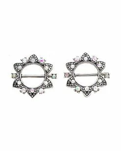 Brand new 😉 Gem Star Nipple Shields - 14 Gauge 🎉