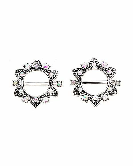 Brand new π Gem Star Nipple Shields - 14 Gauge π 3 Brand new π Gem Star Nipple Shields - 14 Gauge π