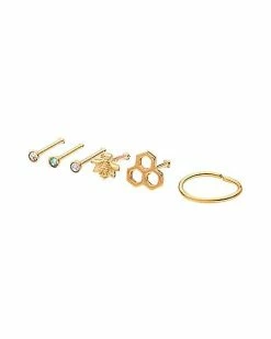 Cheap π Multi-Pack CZ Bee Nose Pins and Hoop Nose Ring 6 Pack - 20 Gauge π 7 Cheap π Multi-Pack CZ Bee Nose Pins and Hoop Nose Ring 6 Pack - 20 Gauge π -Playboy Shop 03818911 b