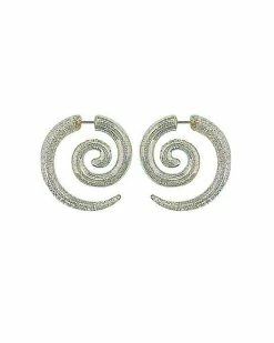 Outlet 🔔 Glitter Spiral Fake Plugs - 18 Gauge ✔️