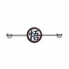 Cheapest 🎉 Goku Kanji Dragon Ball Z Industrial Barbell - 14 Gauge 🥰 -Playboy Shop 03830312 a