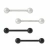 Best Pirce π Multi-Pack Silvertone and Black Barbells 4 Pack - 14 Gauge π 1 Best Pirce π Multi-Pack Silvertone and Black Barbells 4 Pack - 14 Gauge π -Playboy Shop 03830395 a