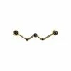 Discount π Black CZ Zig-Zag Industrial Barbell - 14 Gauge π€© 2 Discount π Black CZ Zig-Zag Industrial Barbell - 14 Gauge π€© -Playboy Shop 03830924 a