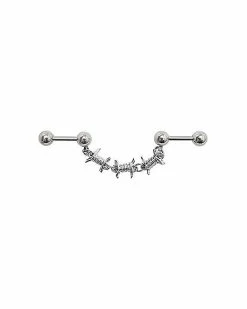 Coupon 🤩 Barbed Wire Industrial Barbell - 14 Gauge 💯
