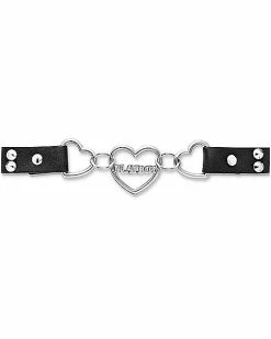 New ✨ Spiked Playboy Heart Choker Necklace 🎁 -Playboy Shop 03831302 b