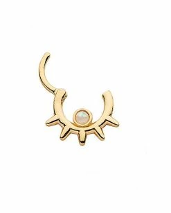 New 😍 Faux Opal Eye Septum Ring - 16 Gauge 🤩 -Playboy Shop 03832482 c