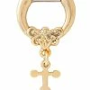 Best deal 🥰 Goldtone Cross Dangle Clicker Septum - 16 Gauge 🌟 -Playboy Shop 03832755 a