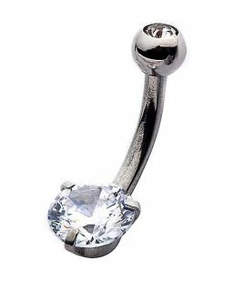 Coupon π― Round Prong CZ Belly Ring - 14 Gauge β 5 Coupon π― Round Prong CZ Belly Ring - 14 Gauge β -Playboy Shop 03833423 b