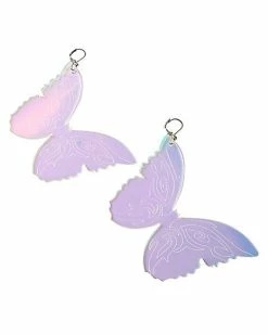 Deals 🤩 Iridescent Butterfly Dangle Earrings ❤️ -Playboy Shop 03834702 b