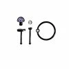 Brand new ❤️ Multi-Pack Round CZ Black Mushroom Hoop and Bone Nose Rings 3 Pack - 20 Gauge 💯 -Playboy Shop 03841749