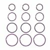 Best deal 🎉 Multi-Pack Titanium Hoop Nose Rings 12 Pack - 20 Gauge 💯 -Playboy Shop 03842671 a