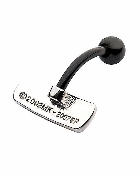 Best Sale β€οΈ CZ Naruto Headband Belly Ring - 14 Gauge π 5 Best Sale β€οΈ CZ Naruto Headband Belly Ring - 14 Gauge π - Image 3