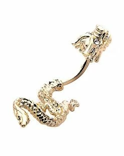 Best Pirce ✨ Chinese Dragon Barbell - 14 Gauge 🌟 -Playboy Shop 03843463 b