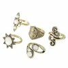 Cheapest π Multi-Pack Snake and Sun Antique Style Rings - 5 Pack π€© 2 Cheapest π Multi-Pack Snake and Sun Antique Style Rings - 5 Pack π€© -Playboy Shop 03843489 a