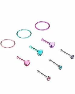 Best reviews of 𧨠Multi-Pack Heart Bone Nose Rings and Hoop Nose Rings 9 Pack - 20 Gauge β 14 Best reviews of 𧨠Multi-Pack Heart Bone Nose Rings and Hoop Nose Rings 9 Pack - 20 Gauge β -Playboy Shop 03843976 c